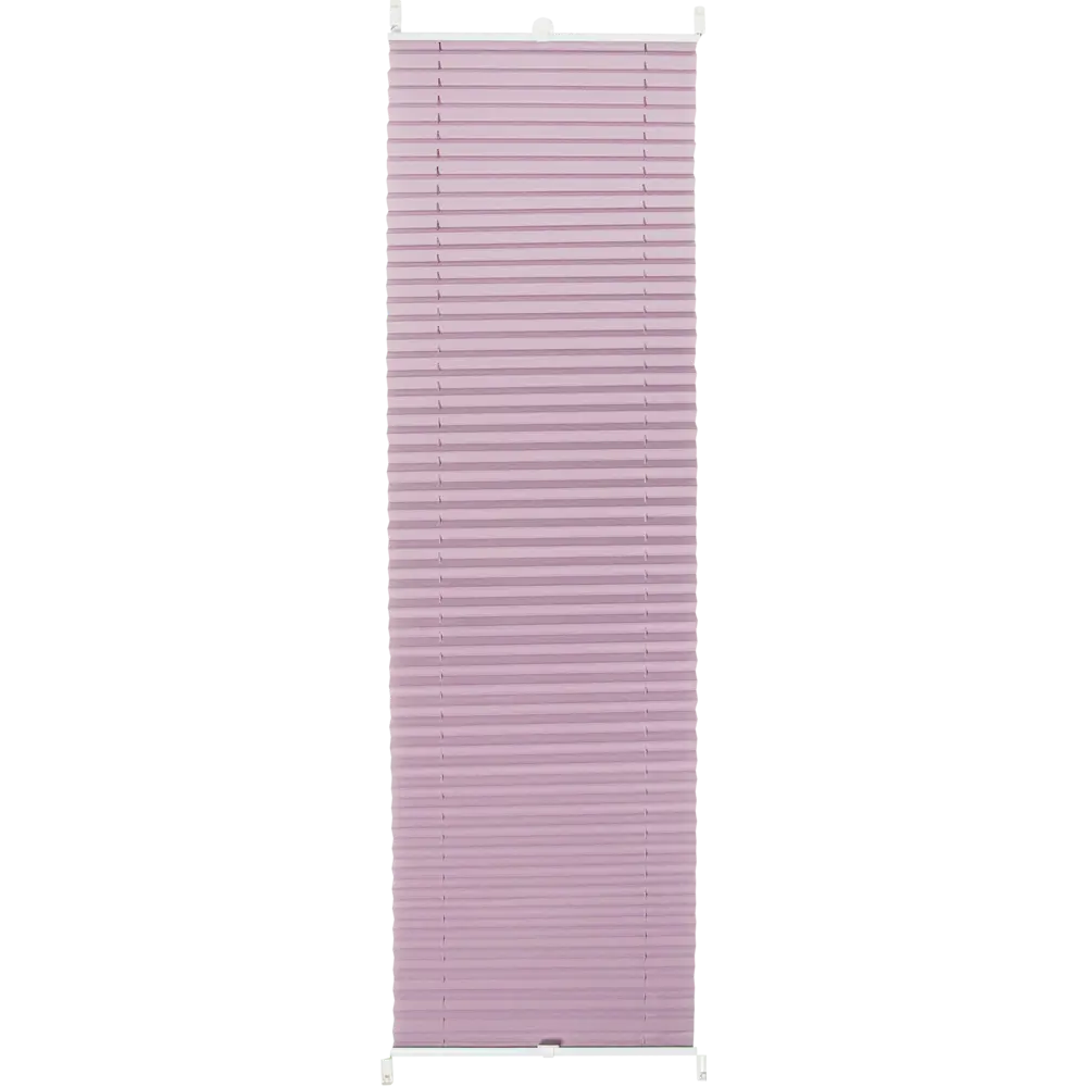 Штора плиссе «Плайн», 35х160 см, текстиль, цвет сиреневый Santreyd STLM-2101401