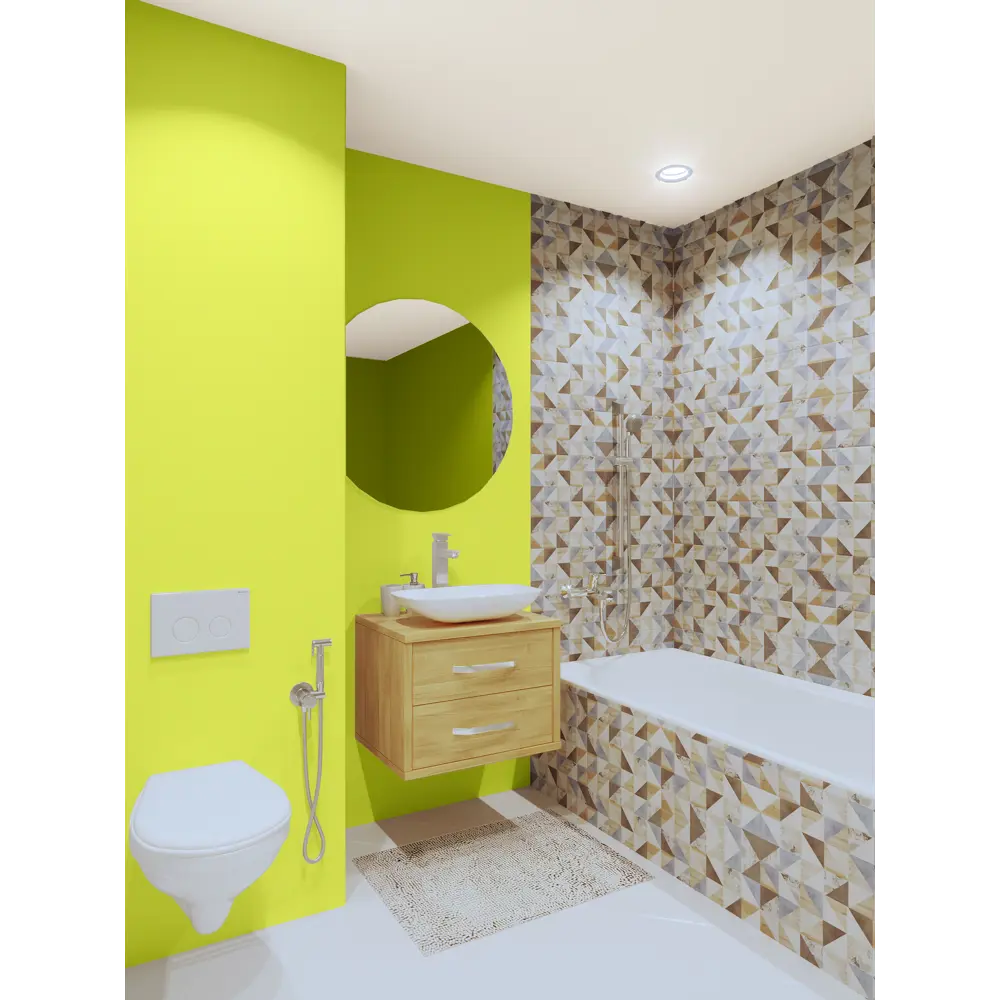 Краска для кухни и ванной цвет лимонно-желтый 2.5 л PARADE ICE STLM-2057177 - Вид №3