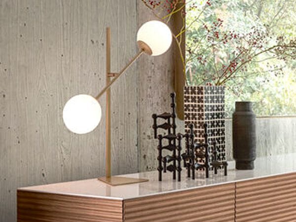 Окрашенная металлическая регулируемая настольная лампа RIFLESSI Meridian ARCH-00145012