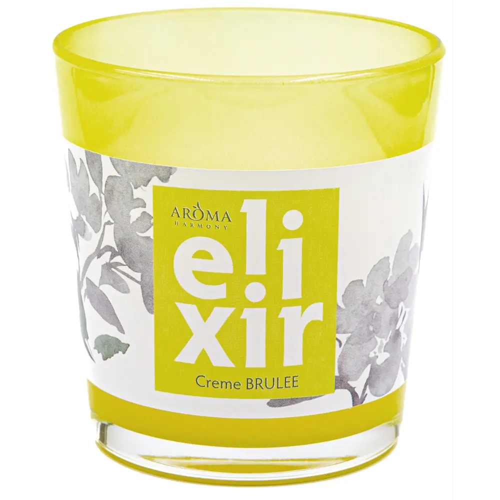 Ароматическая свеча Aroma Harmony Elixir Creme Brulee 140 г 89090932 STLM-2049340 Santreyd 