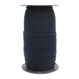 90542650 Отделочный шнур/для вязания/для плетения/Бытовой/плетеный 4 мм*100 м акрил 10 т.синий STLM-0273194 ПРОТОС