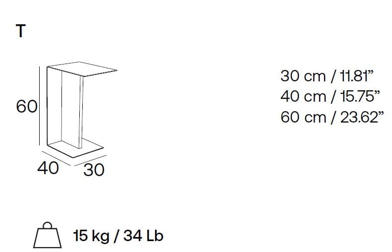 Журнальный столик из окрашенного листового металла с тканевой вставкой Adrenalina Sir-pent ARCH-00090662 - Вид №5