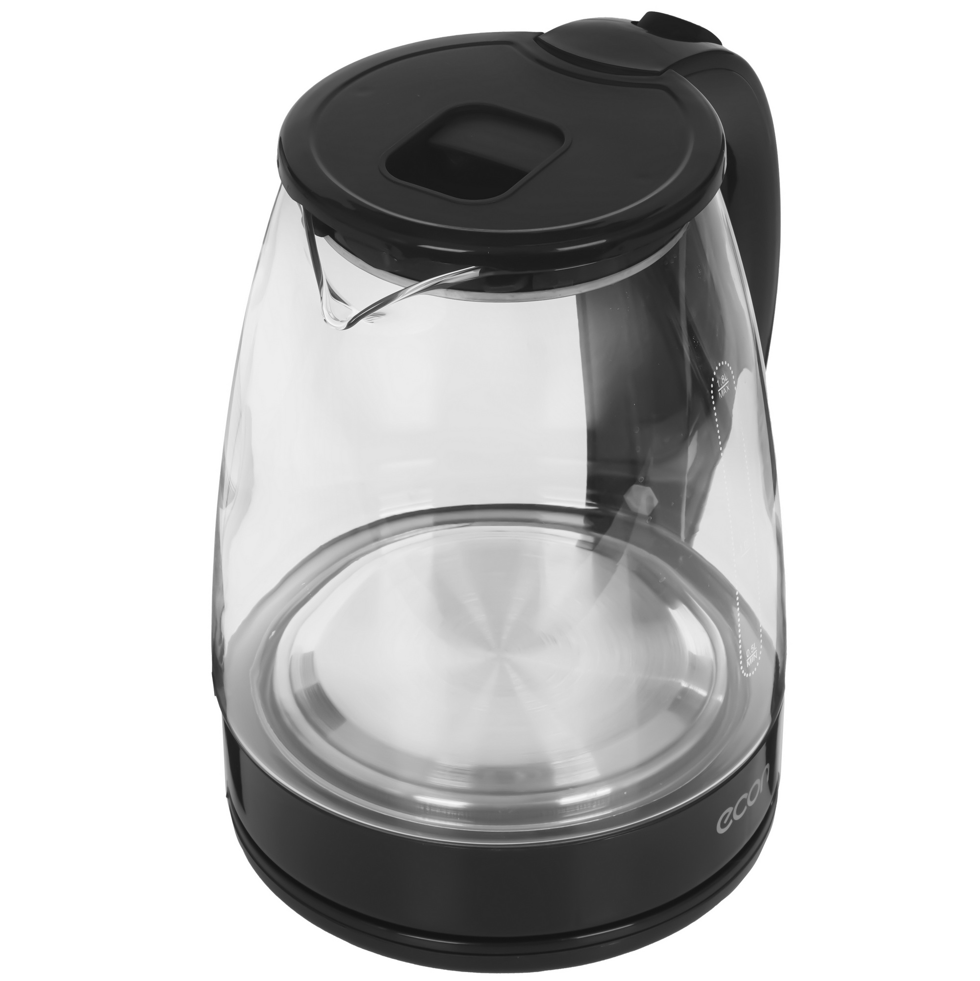 8159674 Электрочайник ECON ECO-1845KE черный STDN-0126990 - Вид №2