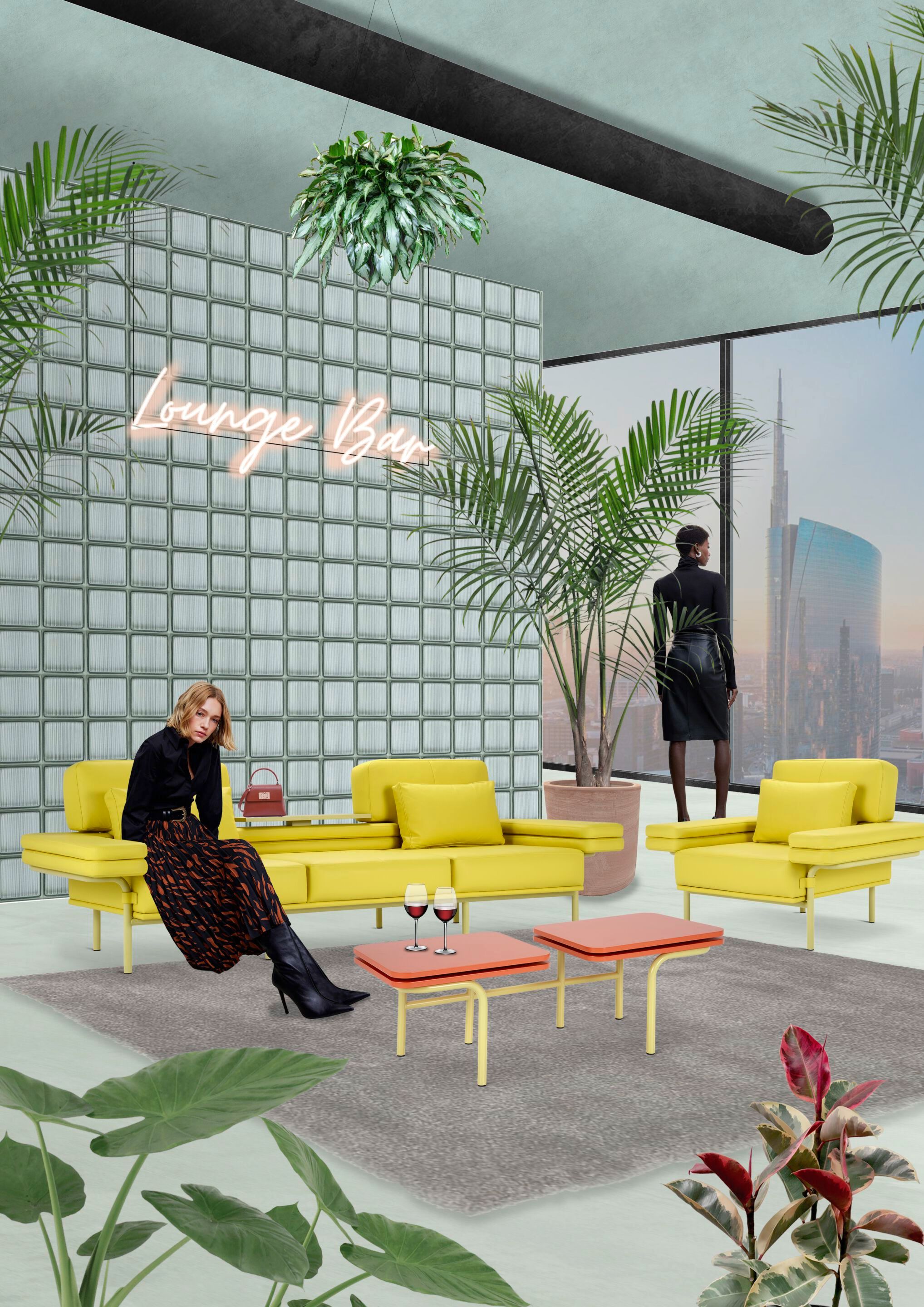 3-местный диван с подлокотниками Adrenalina ARCH-00016642 - Вид №3