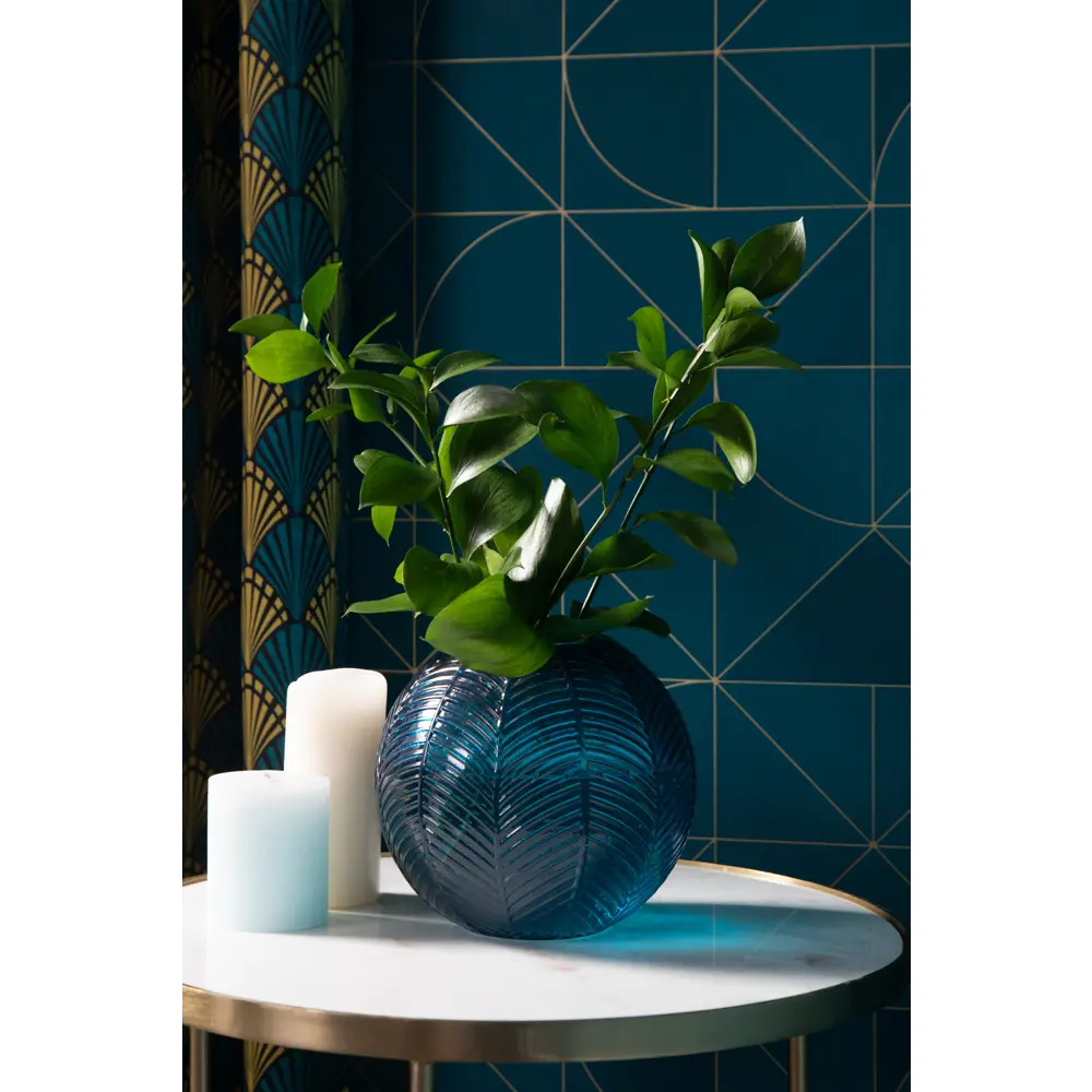 Ваза «Формекс» 1, стекло, цвет прозрачный тёмно-синий Santreyd STLM-2009538 - Вид №2