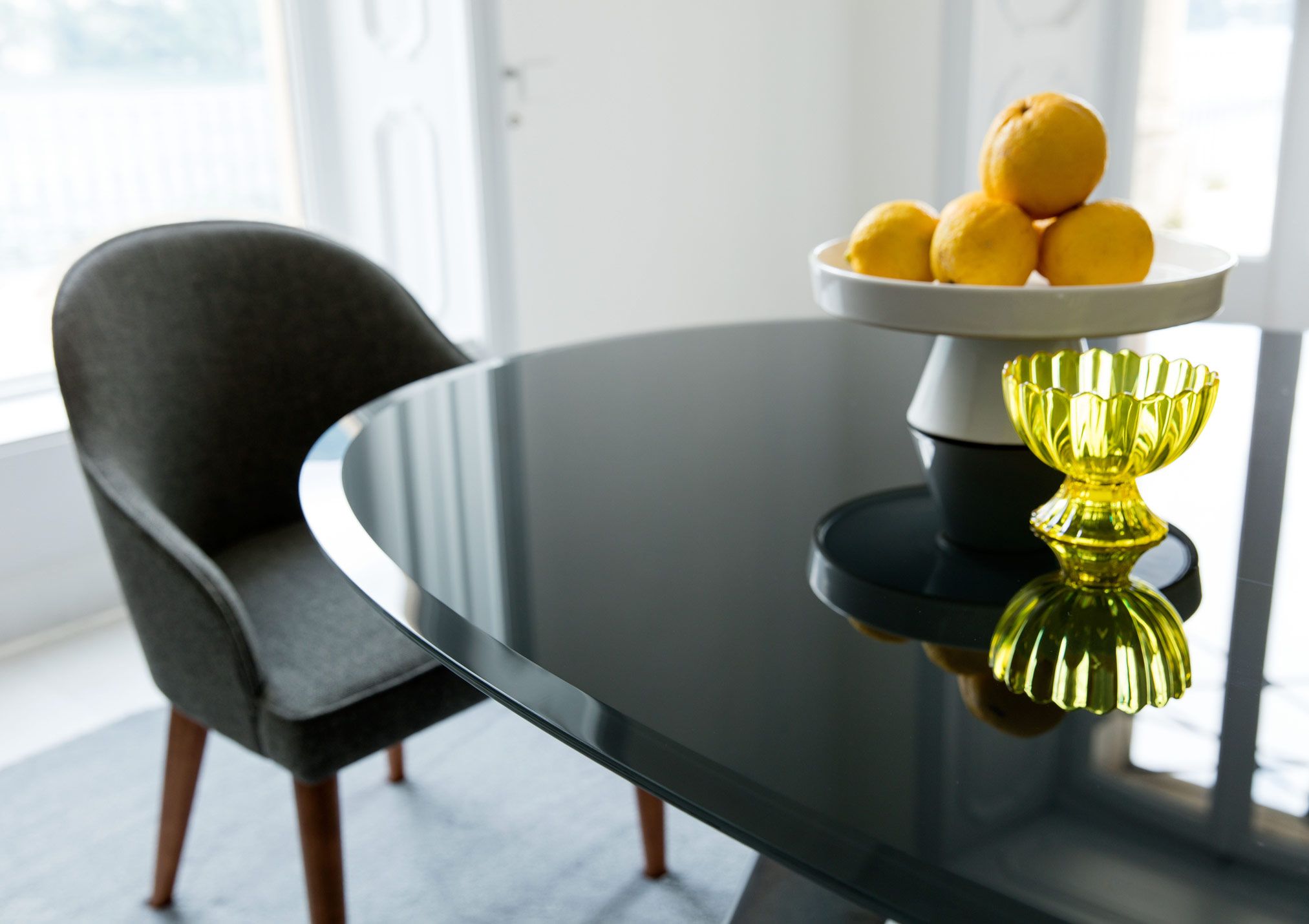 Мраморный овальный стол для гостиной BertO RING ARCH-00017949 - Вид №6