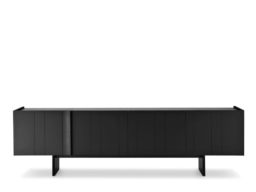 Шкаф с кожаной обивкой и распашными дверями i 4 Mariani Papier ARCH-00041691 - Вид №1