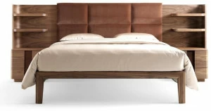Grilli Двуспальная кровать со встроенными прикроватными тумбочками York 710117