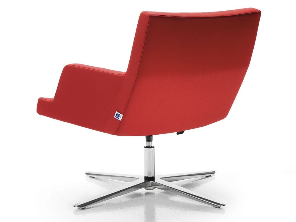 Тканевое вращающееся кресло с подлокотниками BBB CROSS ARCH-00053837 - Вид №3