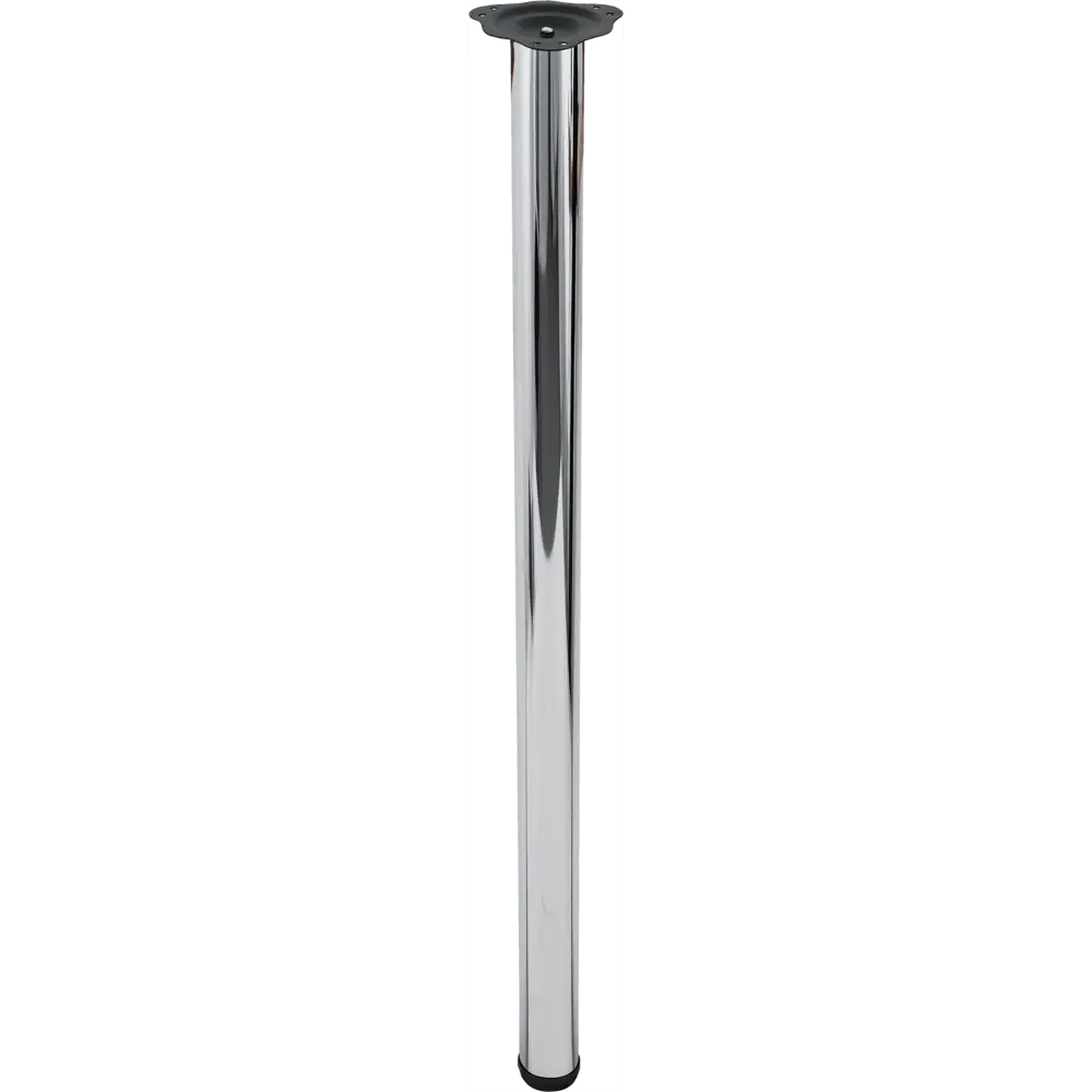Ножка круглая TL-009 1100х60 мм, сталь, цвет хром 82905675 STLM-2194820 Santreyd 