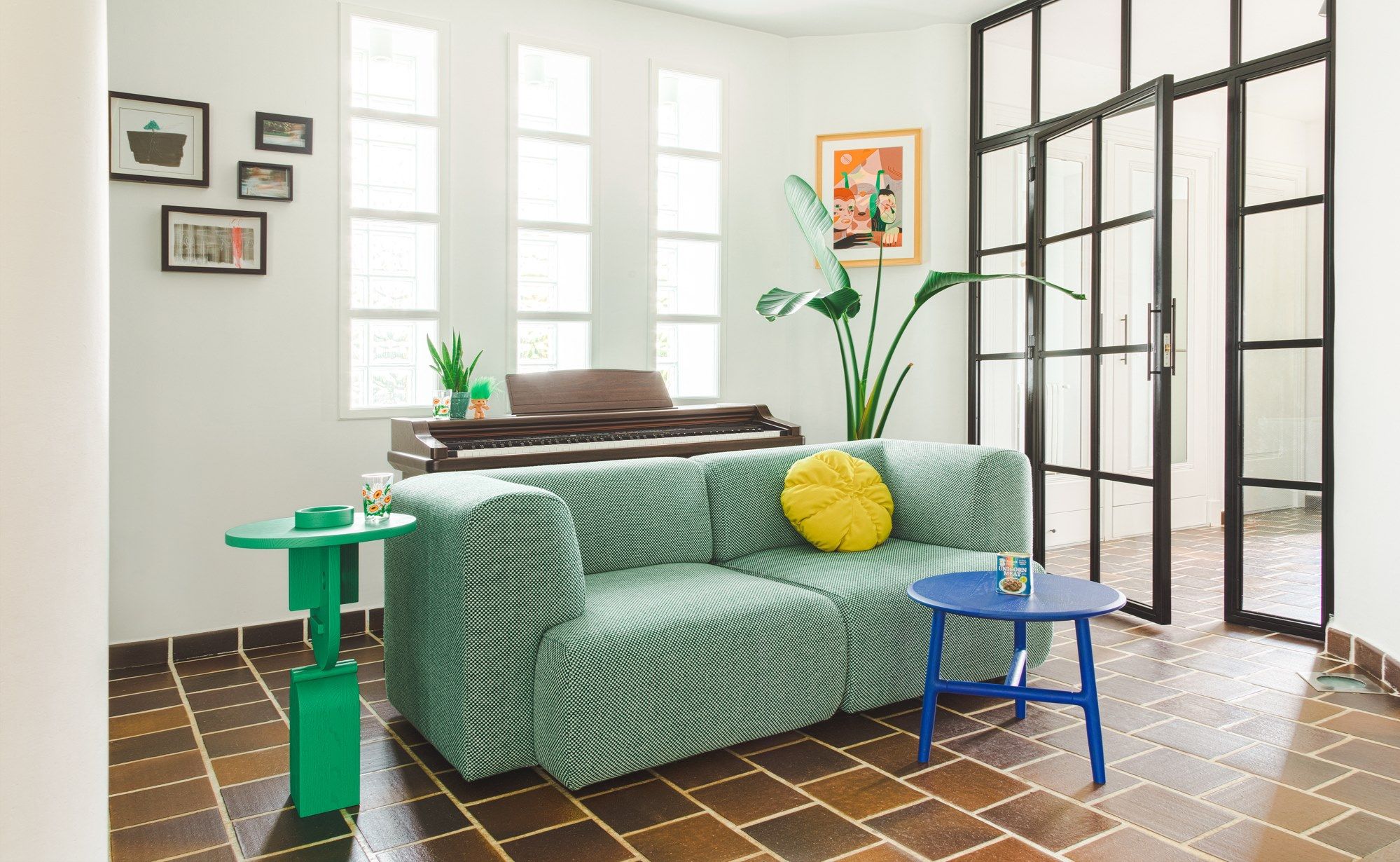 3-местный хлопковый модульный диван SANCAL ARCH-00058771 - Вид №2