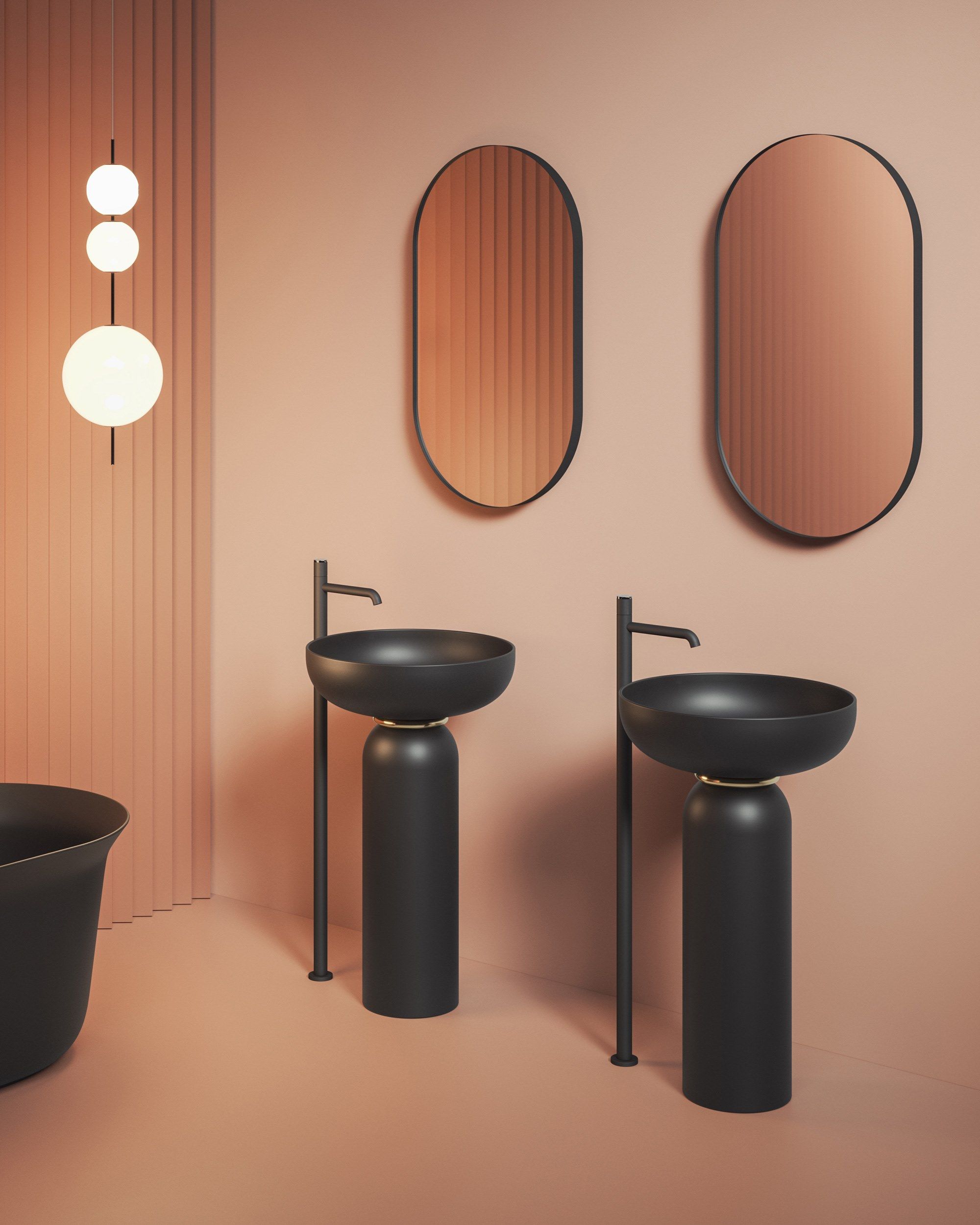 Керамическая круглая отдельно стоящая раковина ArtCeram Jolie ARCH-00022398 - Вид №4