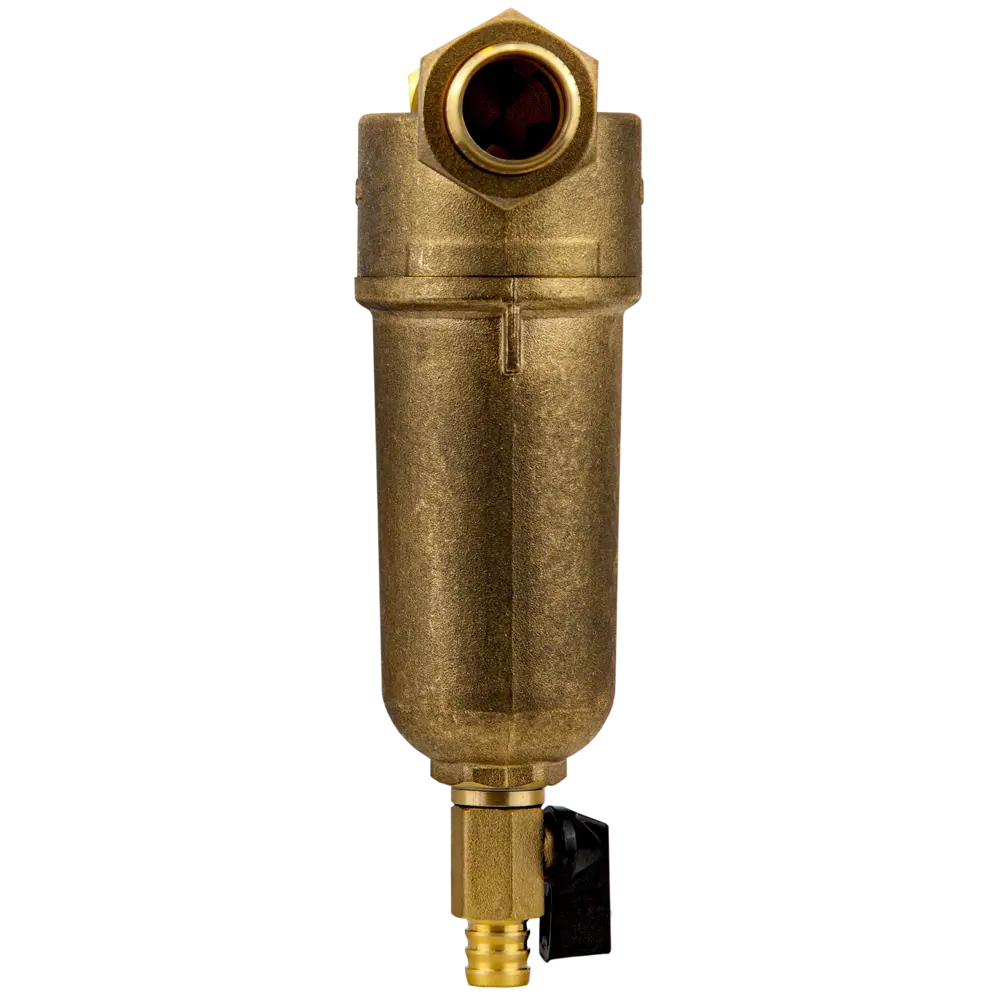 Промывной фильтр для ГВС Посейдон 3/4" НР 100 мкм латунь 13617 STLM-2002946 - Вид №1