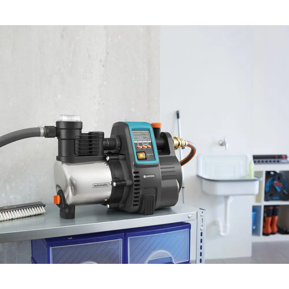 Насос садовый поверхностный Gardena 6000/6 LCD inox STLM-2137871 - Вид №19