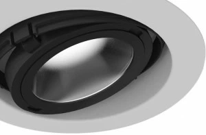 Martinelli Luce Регулируемый встраиваемый светодиодный светильник из алюминия Eye 2882/l/1/r/bi