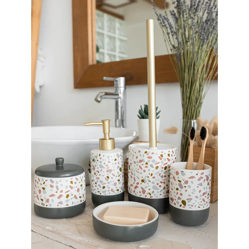 Дозатор для жидкого мыла Proffi Home Terrazzo STLM-2202338 - Вид №2