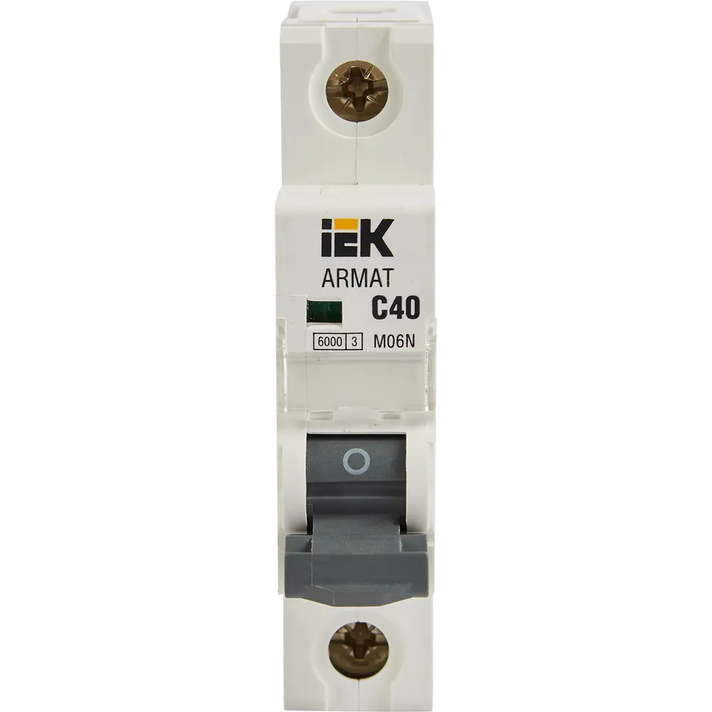 Автомат дифференциальный IEK Armat M06N 40А с защитой от КЗ 87762157 STLM-1365583 - Вид №1