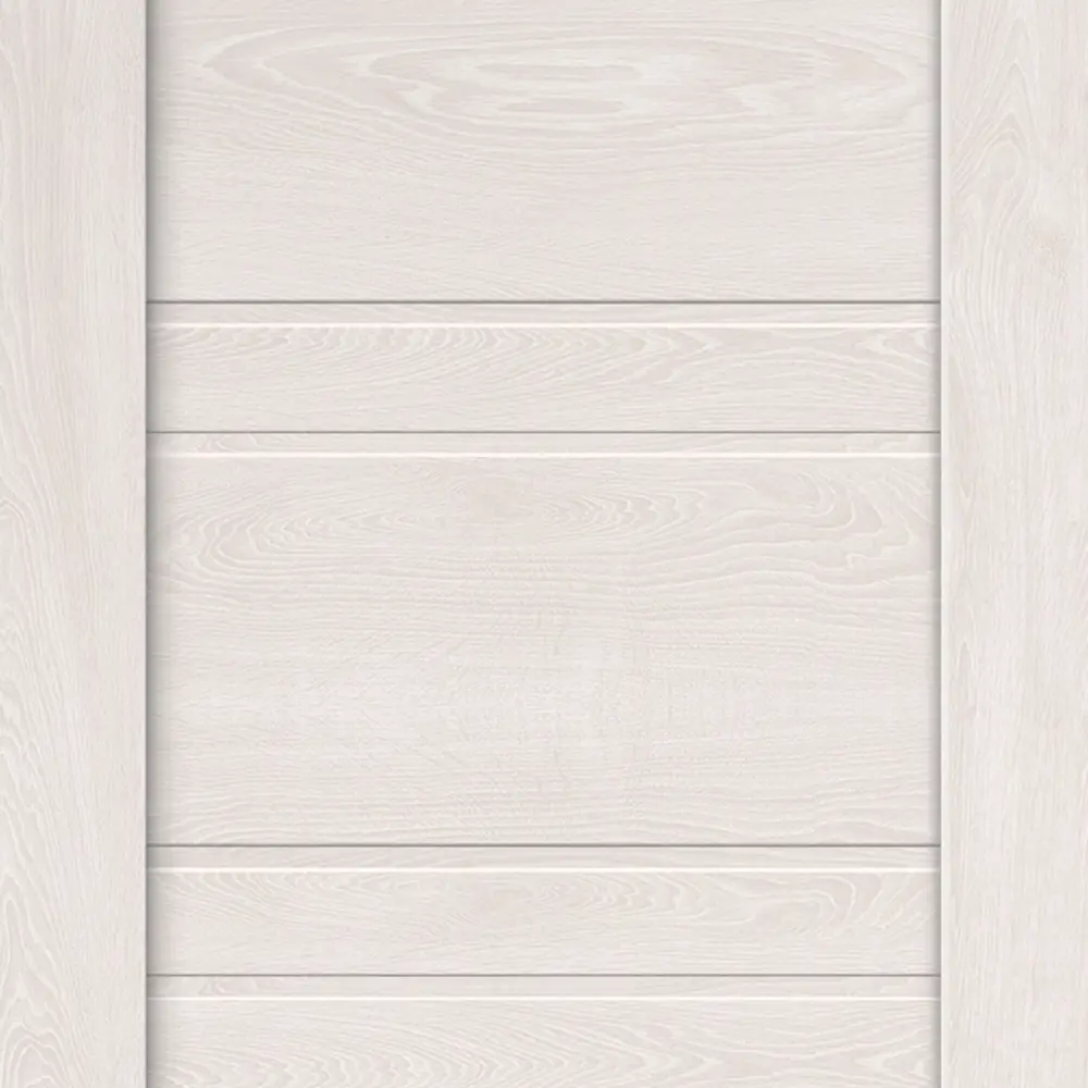 Дверь межкомнатная глухая Лайн 80x200 см Hardflex цвет дуб тернер белый без замка, без петель 88483304 STLM-2079185 VELLDORIS  - Вид №1