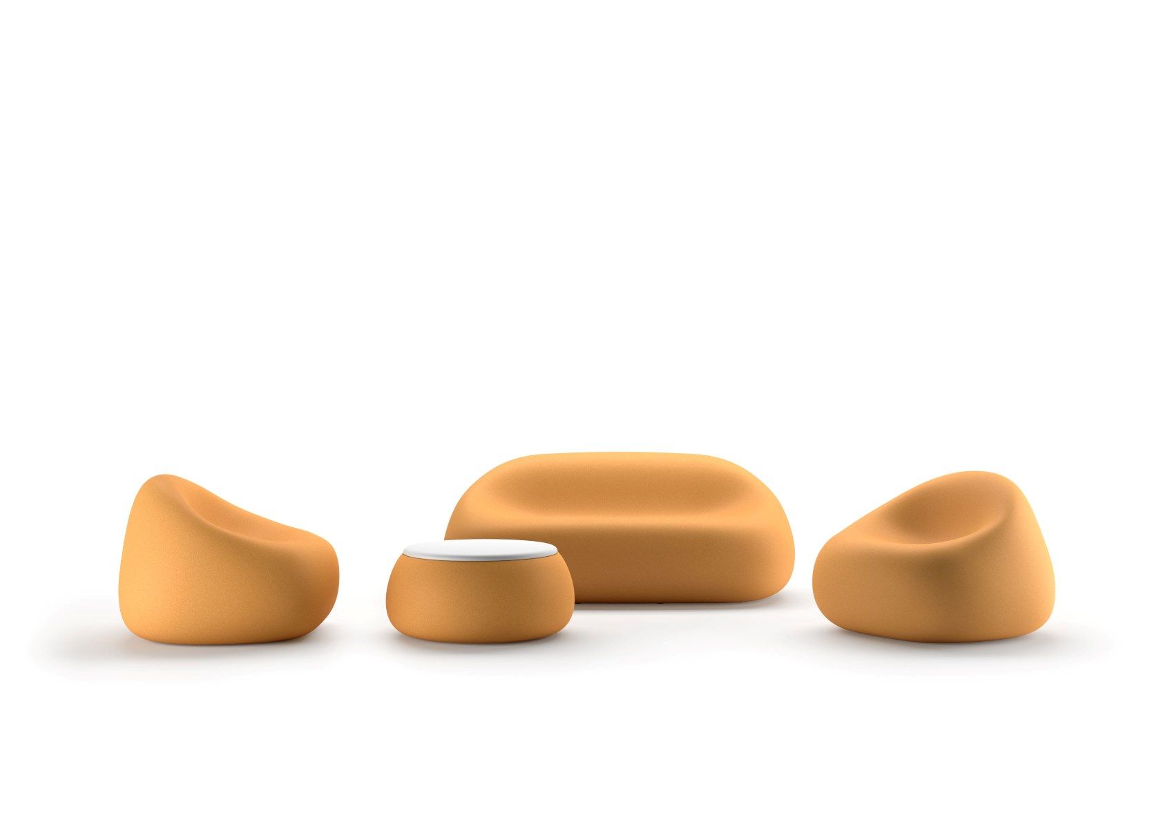 2-местный полиэтиленовый садовый диван PLUST Gumball ARCH-00141498 - Вид №16