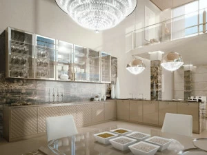 SCIC Модульная лакированная кухня в классическом стиле Bellagio home