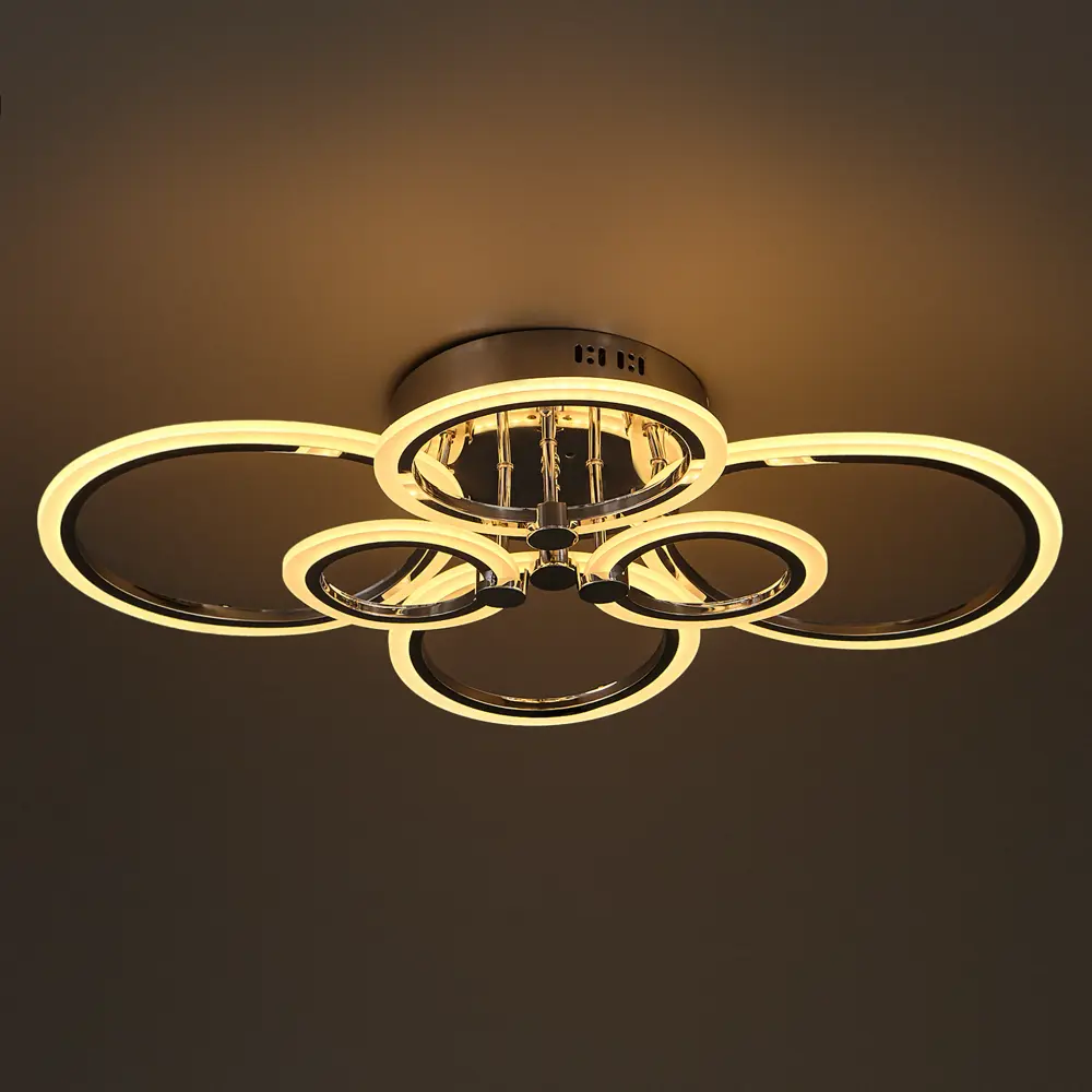 Люстра СЕМЬ ОГНЕЙ SF7098 с регулируемым светом и пультом ДУ 84168091 STLM-0046688 - Вид №2