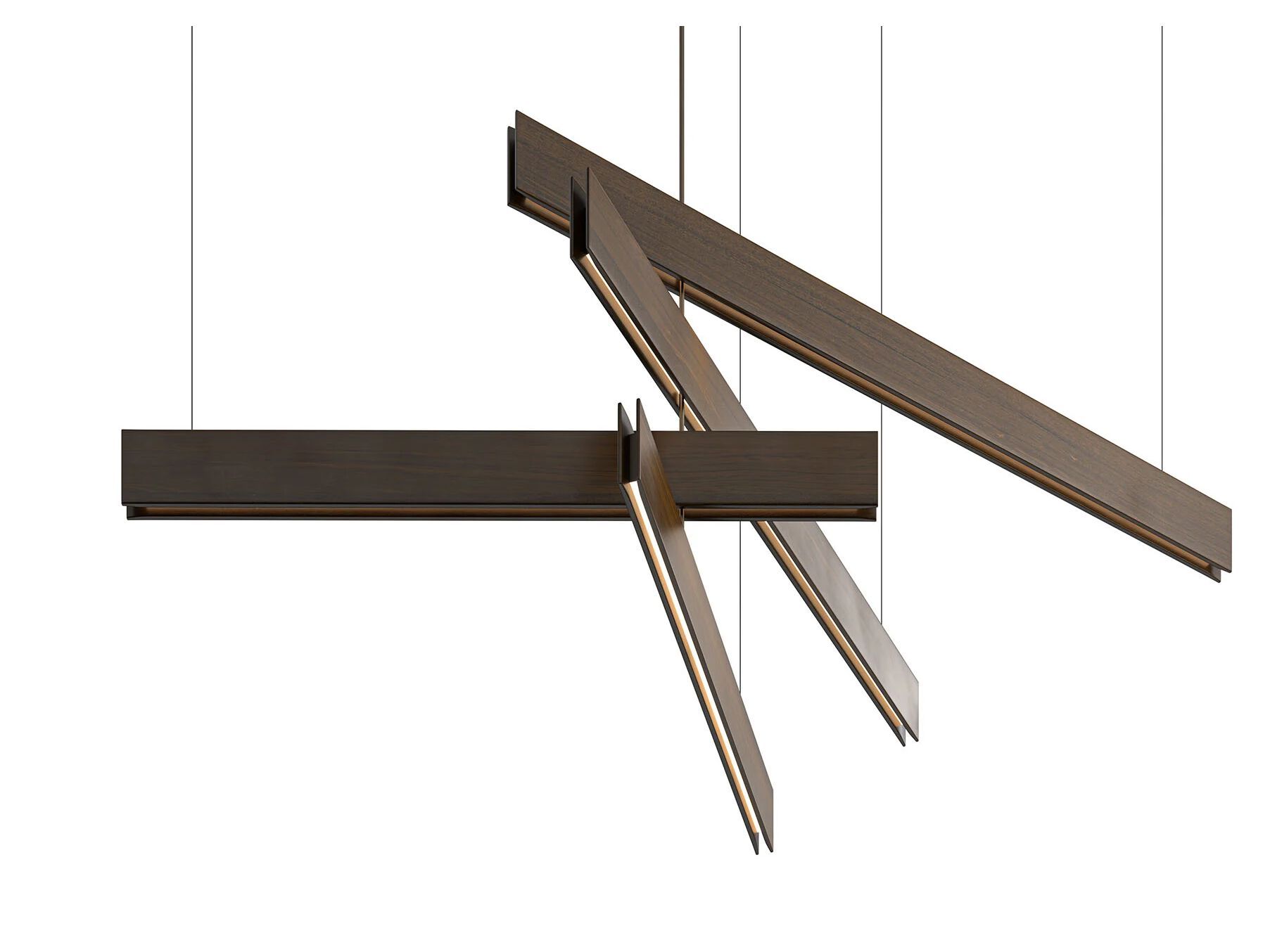 Открытый подвесной светильник из красного дерева Exteta Эльба ARCH-00014551