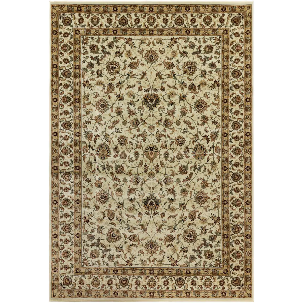 DEVOS-CABY Ковер Isphahan: кремовая вискоза для уютного интерьера 89375840 STLM-1366196 - Вид №1