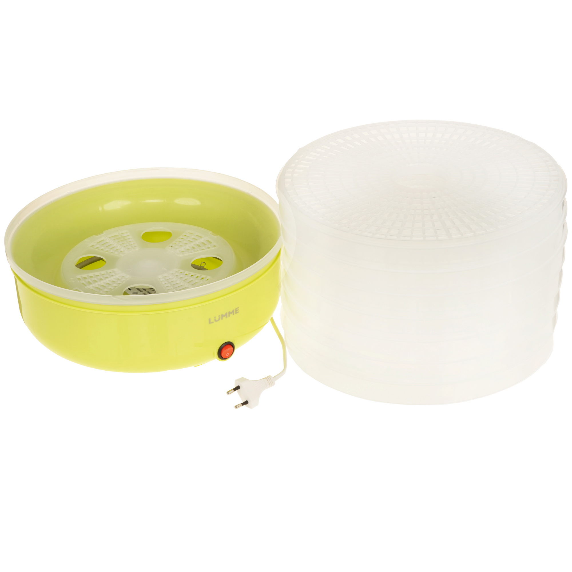 9058618 Сушилка для овощей и фруктов LUMME LFD-107PP зеленый STDN-0107346 - Вид №5