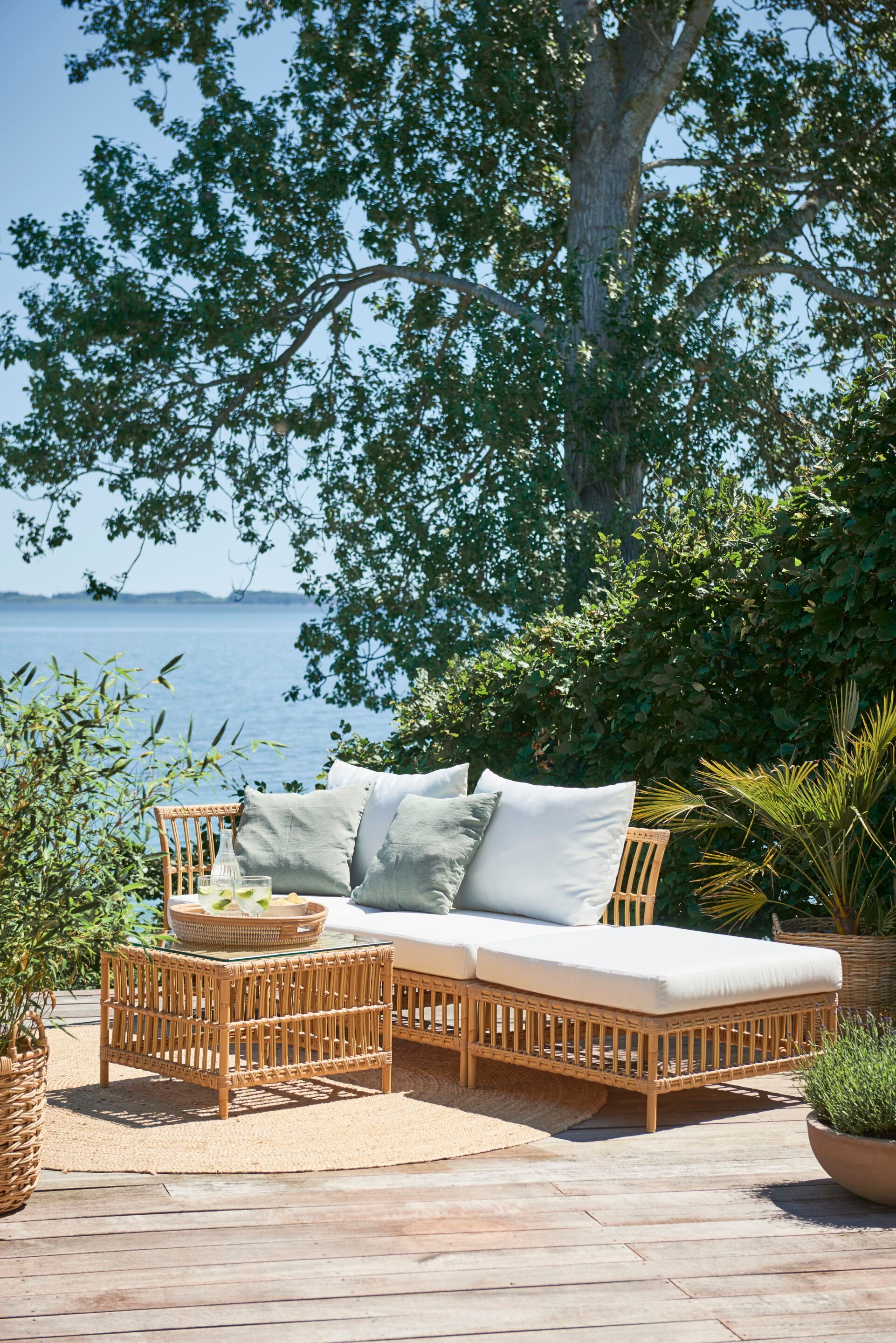 Квадратный стол для сада из Алу-ротанга и ArtFibre Sika Design Exterior ARCH-00144331 - Вид №2