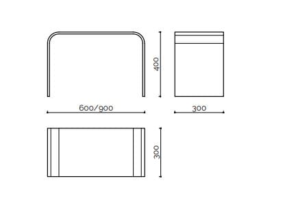 Табурет для ванной комнаты Corian® Acquapazza Corian ® elements ARCH-00027795 - Вид №3