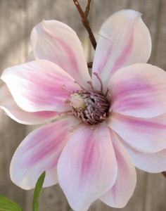 3026 515 a3 Искусственный спрей цветок магнолии, 80 см, розовый H-andreas
