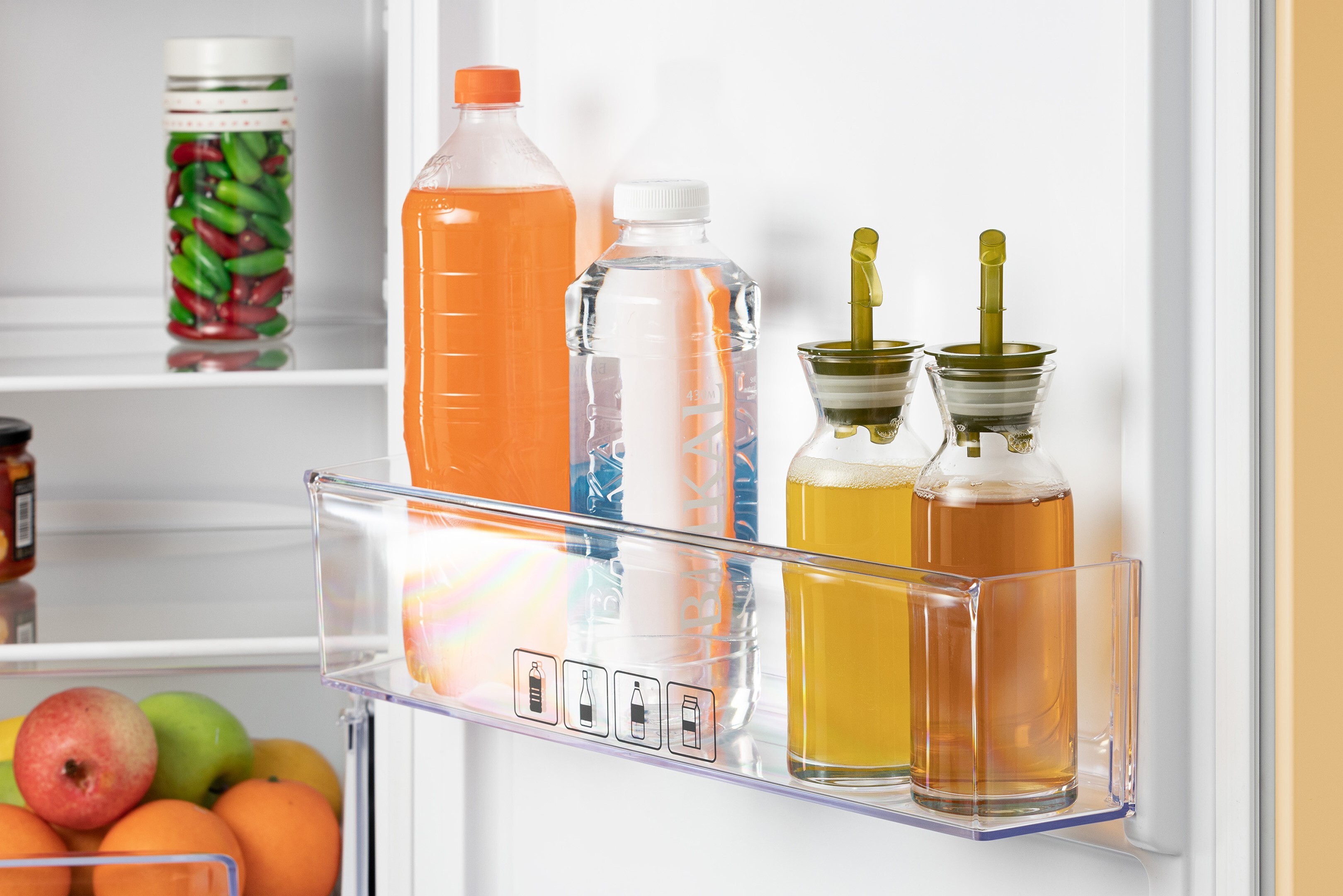 9953428 Холодильник с морозильником   Nordfrost NRB 152 E бежевый STDN-0024778 - Вид №8