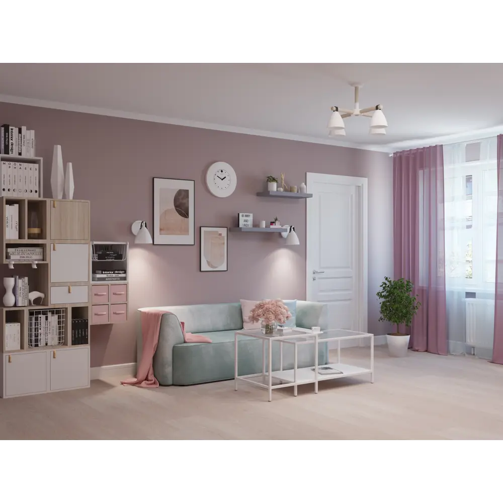 VFD Межкомнатная дверь «Стелла» белая с замком и петлями 82212317 STLM-0022128 - Вид №9