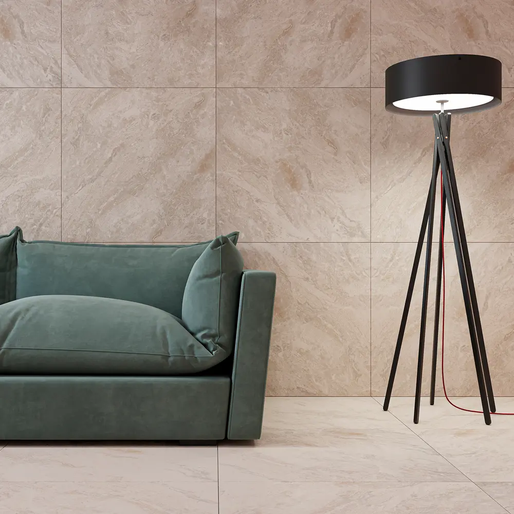Глазурованный керамогранит Abgres Arabica 80x80 см 1.92 м² лаппатированный цвет бежевый Santreyd STLM-2108657 - Вид №3