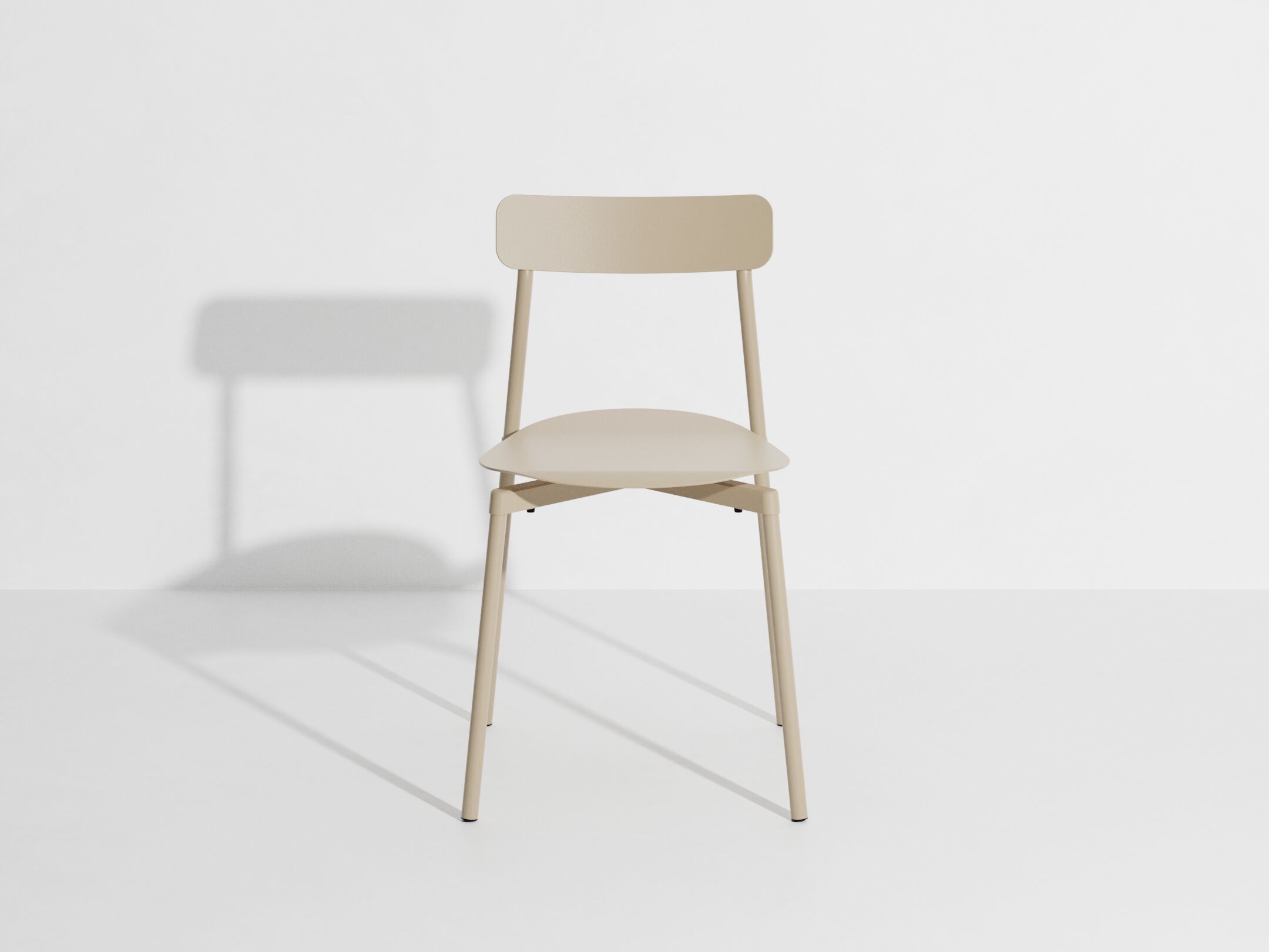 Алюминиевый штабелируемый стул с порошковым покрытием Petite Friture Fromme ARCH-00150568 - Вид №2