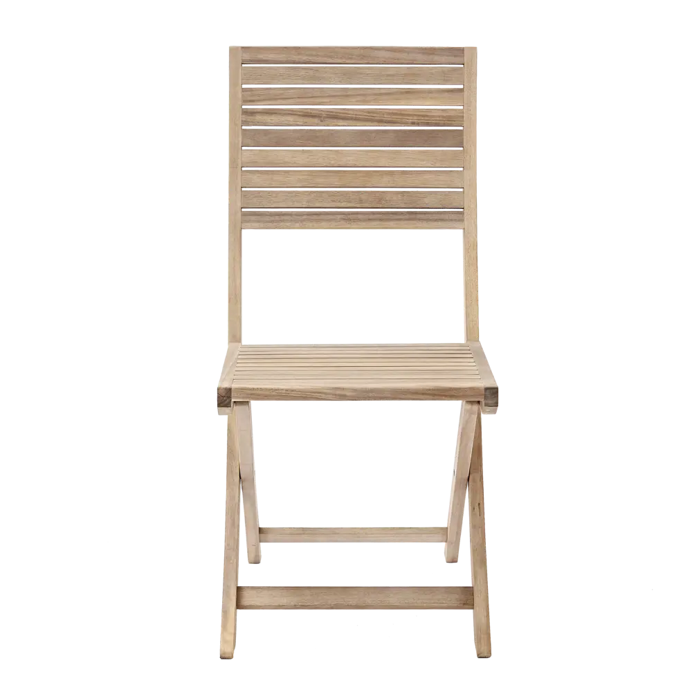 Стул садовый Naterial Solaris Origami складной 42x42x91 см акация светло-коричневый 82232554 STLM-2195238 Товар без серии - Вид №2