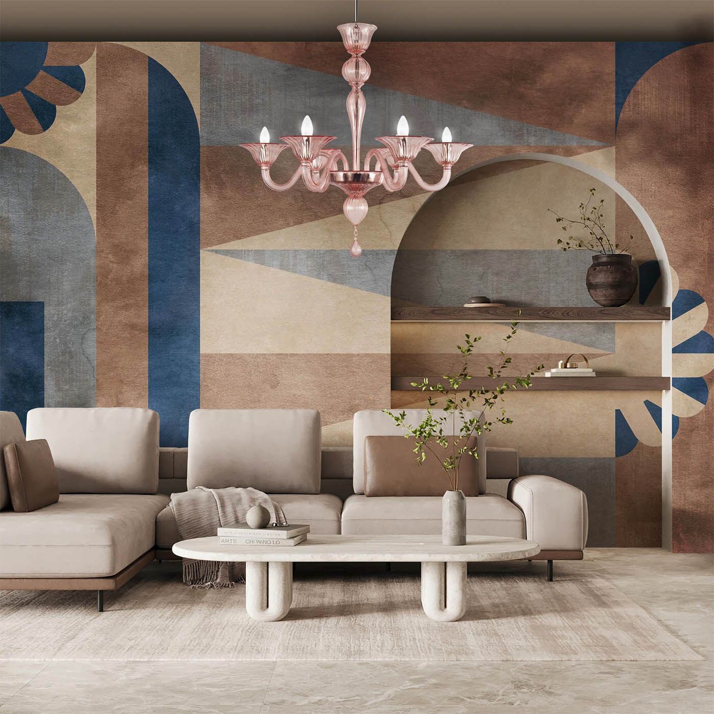 Люстра ручной работы из муранского стекла MULTIFORME SIMPLICISSIMUS ARCH-00131633 - Вид №6