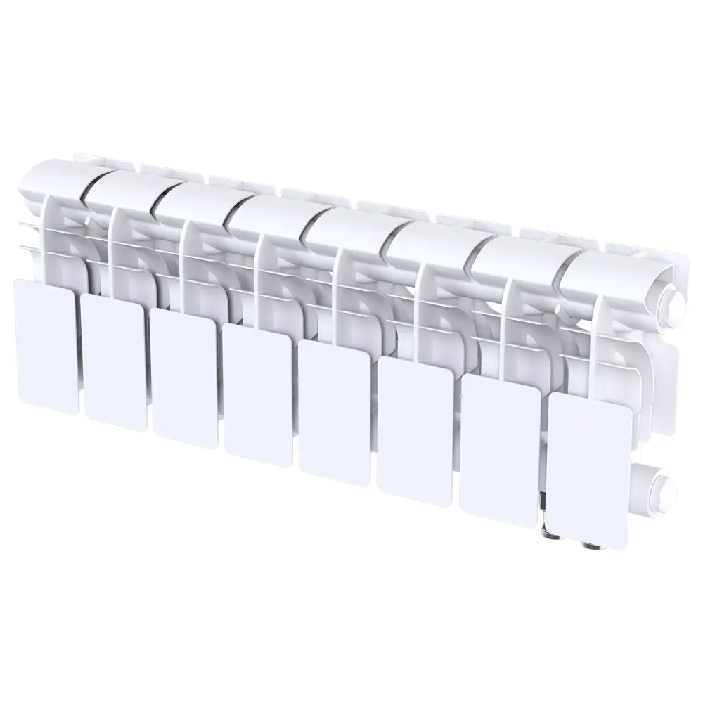Биметаллический радиатор LE HEAT Bimetal 200/100 с нижним подключением 89423773 STLM-1579586