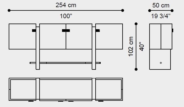 Деревянный шкаф с распашными дверями ETRO Home Interiors Rajan ARCH-00057682 - Вид №10