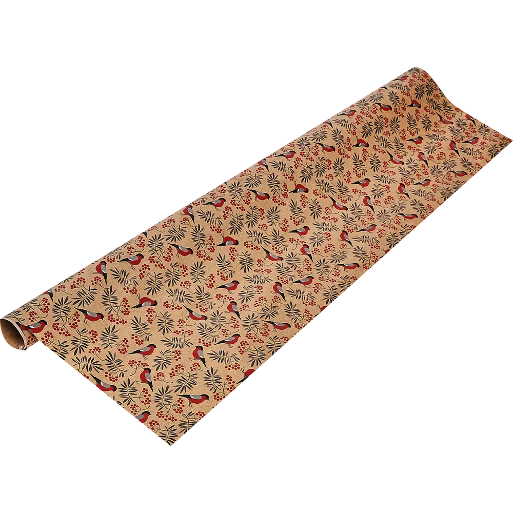 Бумага упаковочная крафт «Олени» 50х70/2 листа Симфония STLM-2162116 - Вид №1