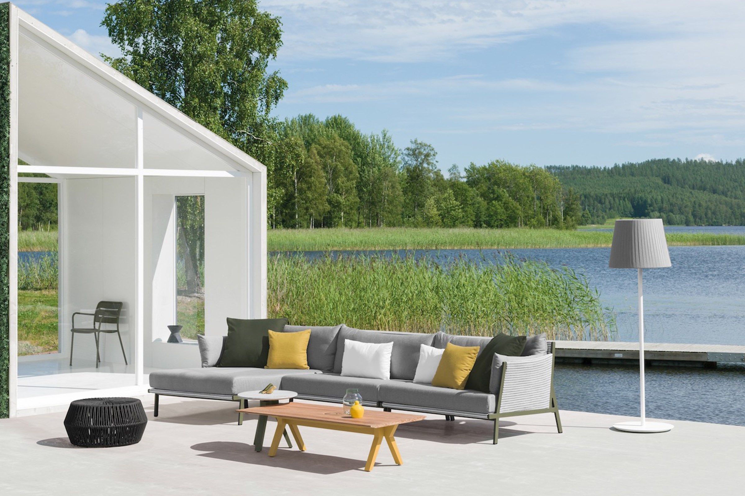 Мягкий модульный садовый диван Kettal Vieques ARCH-00014164 - Вид №4