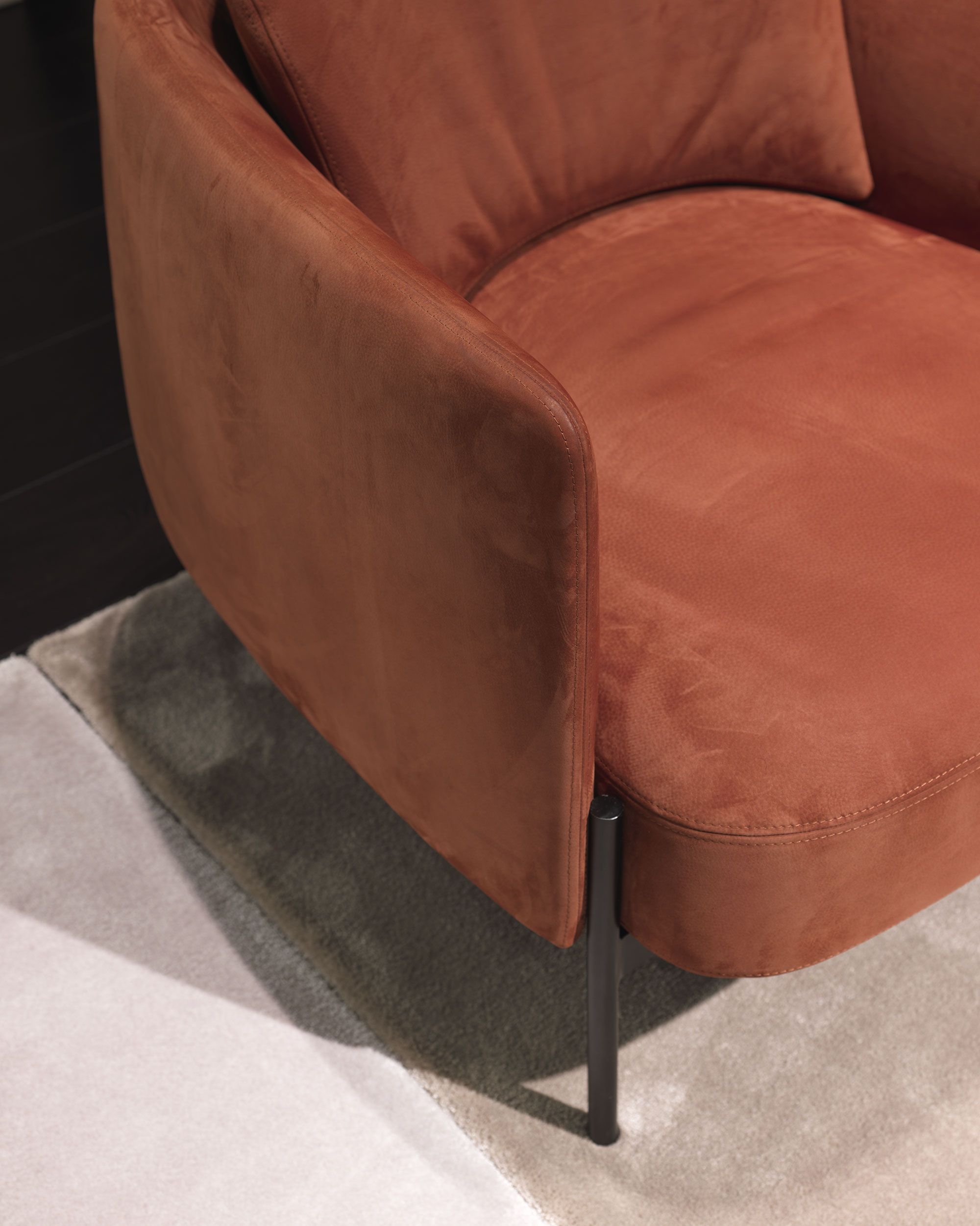 Тканевое кресло с подлокотниками MisuraEmme VIRGIN ARCH-00004094 - Вид №8