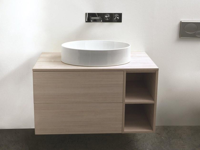 GSG Ceramic Design Подвесной деревянный туалетный столик с ящиками  Mole200fr