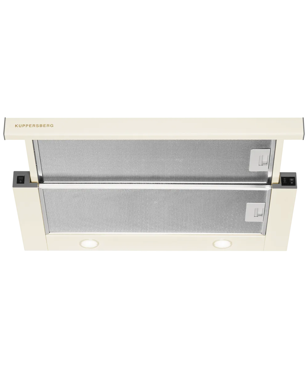 9121490 Вытяжка телескопическая Kuppersberg SLIMTURBO 60 C бежевый/бежевый STDN-0024181 - Вид №3