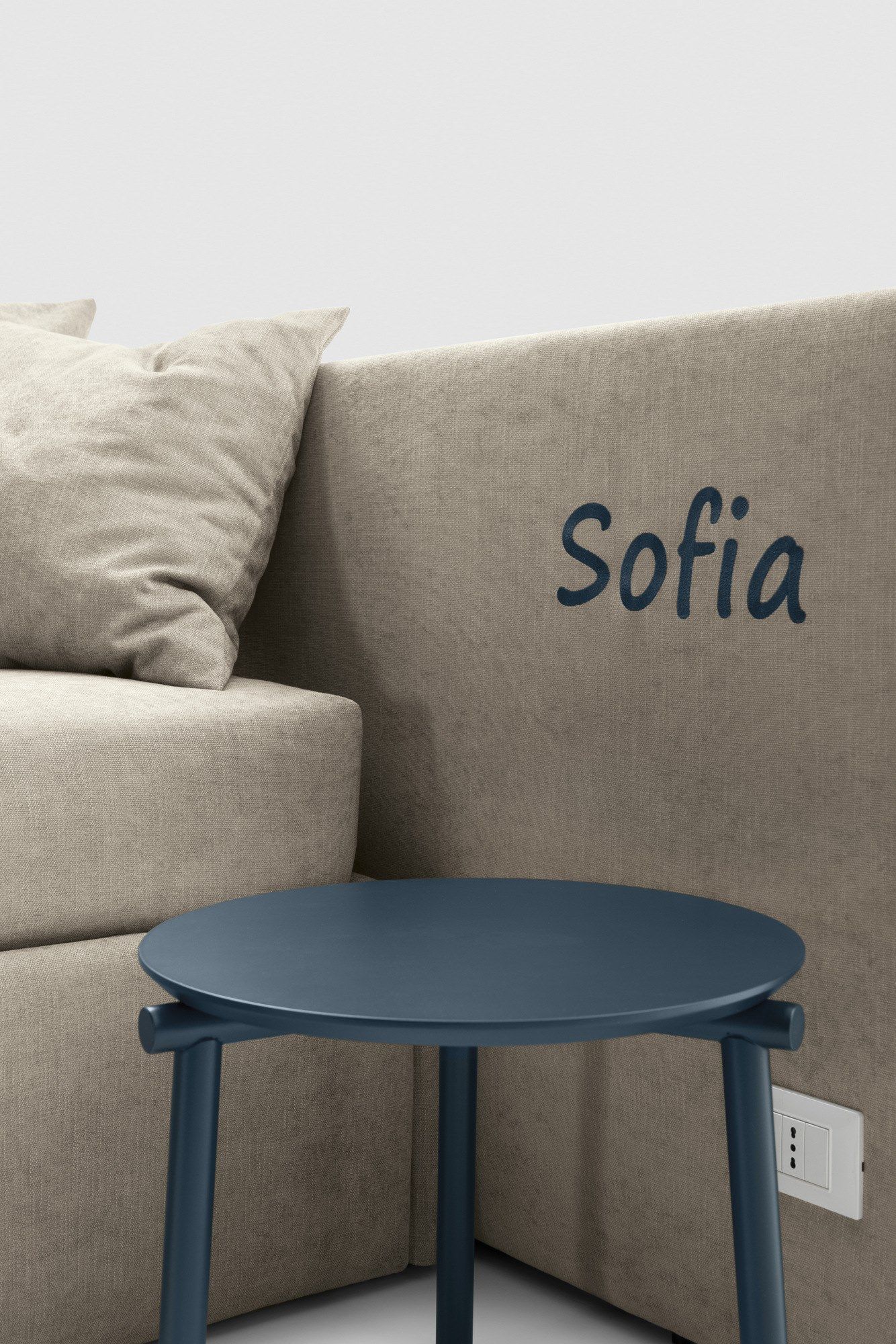 Односпальная кровать с мягким изголовьем Bolzan Line ARCH-00087243 - Вид №3