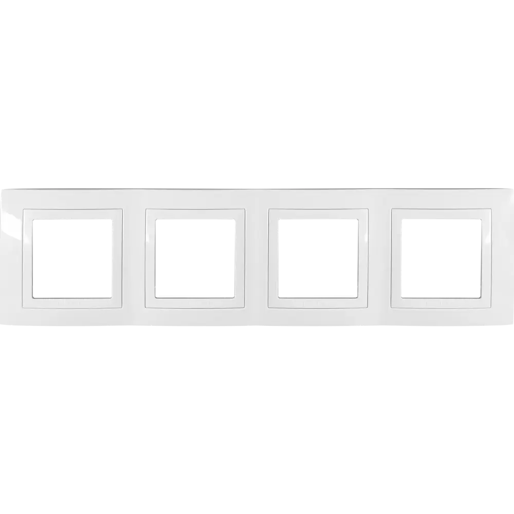 Рамка для розеток и выключателей Systeme Electric Unica 4 поста, цвет бежевый STLM-2142134