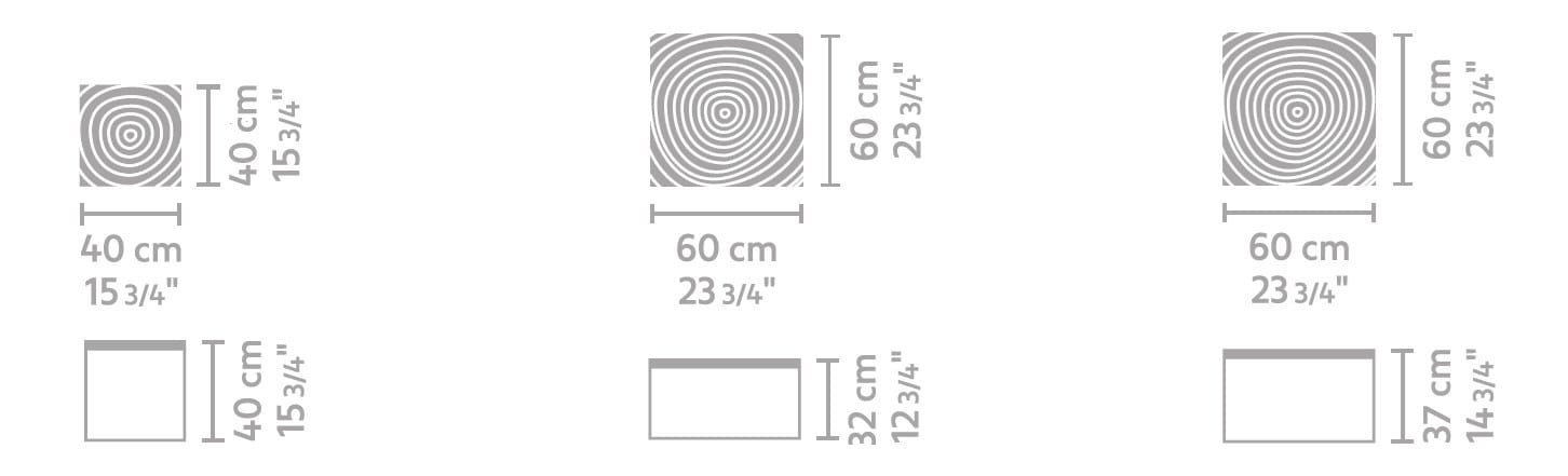 Квадратный стол из стали и дерева Linteloo LOG ARCH-00123708 - Вид №3