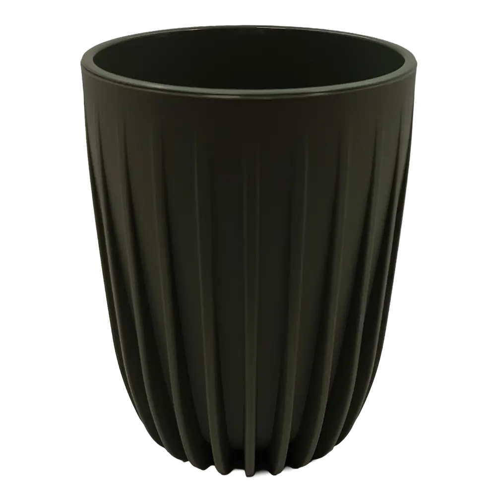 Кашпо Evergreen Design Сигма 17x17x20.5 см v3.3 л пластик нефрит STLM-2021576