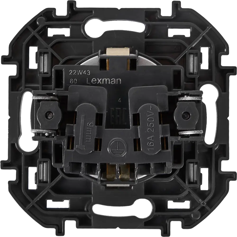 LEXMAN LILIAN - Розетка скрытого монтажа с заземлением, цвет Жемчуг 86761326 STLM-1114396 - Вид №3
