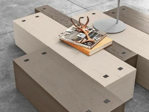 Devina Nais Модульный журнальный столик из массива дерева для гостиной